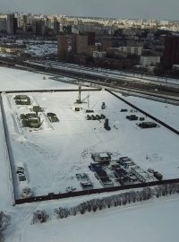 Protivzdušná obrana v Moskvě místo parků