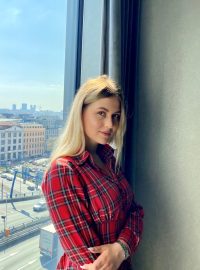 Ukrajinská právnička Anastasia Dzhyhola nyní v Česku pomáhá krajanům