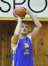 Český basketbalový reprezentant Ondřej Balvín