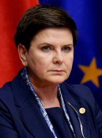 Polská premiérka Beata Szydłová v červnu 2017
