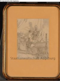 Kresba německého malíře Carla Spitzwega se vrátila potomkům původního majitele Henriho Hinrichsena