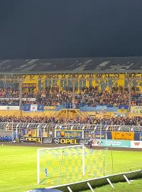 Stadion Bruna Placheho, na kterém hraje 1 FC Lokomotive Lipsko své domácí zápasy