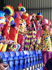 Fanoušci Hartlepoolu v Tranmere