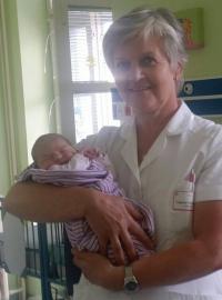 Vrchní sestra z mladoboleslavské porodnice odchází po 40 letech do důchodu