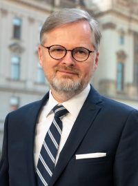 Český premiér Petr Fiala (ODS)