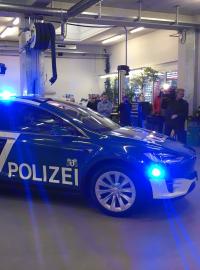 Model elektromobilu Tesla, který bude používat policie ve švýcarské Basileji