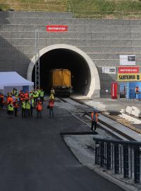 Ejpovický tunel v září 2018