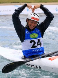 Slalomářka Amálie Hilgertová