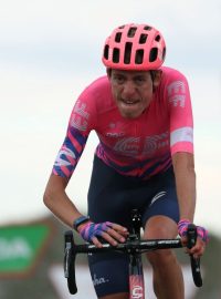 Britský cyklista Hugh Carthy