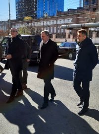 Česká delegace dorazila do Kyjeva