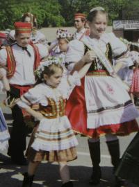Každoroční Kolache Festival, který oslavuje české dědictví obyvatelů Prague