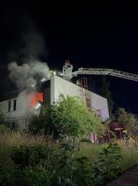 V Olomouci hořela ubytovna: 27 evakuovaných, škoda přes čtyři miliony korun
