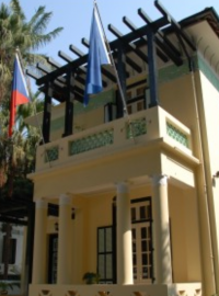 Česká ambasáda v Hanoji ve Vietnamu.