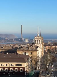 Pohled na Mariupol