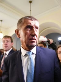 Andrej Babiš u Městského soudu v Praze