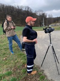 Měření úniků metanu z podniku Moravských naftových dolů v Dambořicích