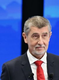 Prezidentští kandidáti Andrej Babiš a Petr Pavel v předvolební debatě na televizi Prima