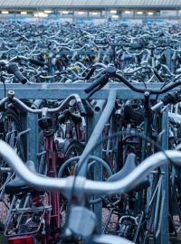 Přes 40 % všech Dánů se do zaměstnání nebo do škol v minulém roce přepravilo na kole.