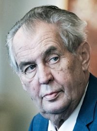 Prezident Miloš Zeman a psychiatrička, exministryně pro lidská práva Džamila Stehlíková