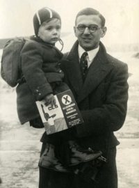 Malý Hansi Beck a Nicholas Winton