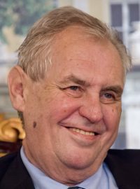 Prezident Miloš Zeman na archivním snímku