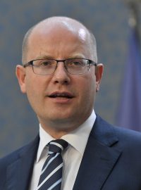 Premiér Bohuslav Sobotka z ČSSD