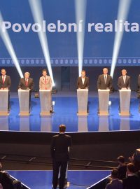 Velká předvolební debata České televize