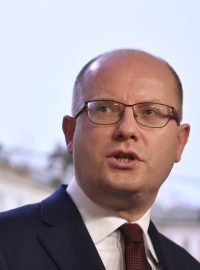 Dosluhující premiér Bohuslav Sobotka