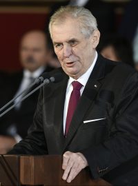 Miloš Zeman vstoupil do svého druhého prezidentského období.