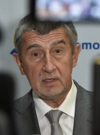 Premiér v demisi Andrej Babiš z hnutí ANO