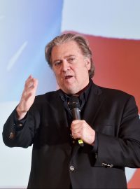 Bývalý strategický poradce amerického prezidenta Donalda Trumpa Steve Bannon