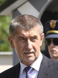 Premiér v demisi Andrej Babiš v Lánech