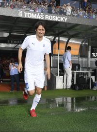 Tomáš Rosický nastupuje ke svému rozlučkovému zápasu