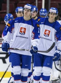 Slovenští hokejisté na letošním juniorském mistrovství světa