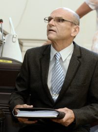 Ivan Elischer během jednání Městského soudu v Praze
