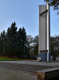 pomník sovětských zajatců v Sokolově