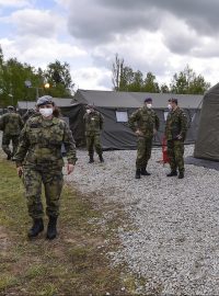 Česká armáda vybudovala zázemí s kapacitou 300 lidí