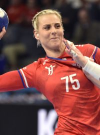 Zleva Michaela Holanová z české reprezentace a Ana Debeličová z Chorvatska.