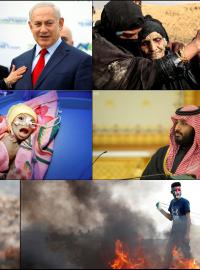 Blízký východ v roce 2018: Sýrie a Asadův režim, trable &quot;Bibiho&quot; Netanjahua, reformy saúdského prince, otazník nad Íránem a izraelsko-palestinský konflikt, a samozřejmě bolest Jemenu.
