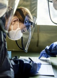 Plošné testování koronaviru v Praze