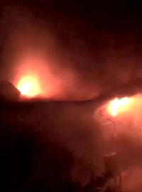 Požár v nemocnici v jihoirácké Násiríje