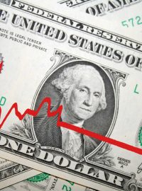 ekonomika usa pokles dolar (ilustrační foto)