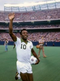 Pelé v dresu New York Cosmos