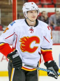 Ladislav Šmíd v dresu Calgary Flames