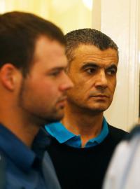 Pražský městský soud 22. září 2015 rozhodoval o přípustnosti vydání trojice cizinců viněných ze spolupráce s teroristy do Spojených států. Na snímku Alí Fajád