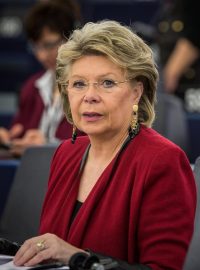 Bývalá členka Evropské komise a dnes poslankyně Evropského parlamentu Viviane Redingová