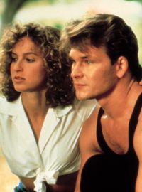 Jennifer Grey a Patrick Swayze ve filmu Hříšný tanec