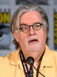Matt Groening, autor seriálů Simpsonovi nebo sci-fi animáku Futurama