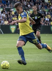 Útočník Jan Kliment z Bröndby Kodaň