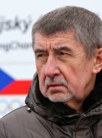 Andrej Babiš v únoru 2018 v Brně při zahájení olympijského festivalu.